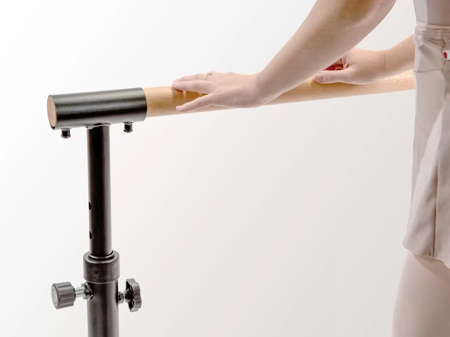 Portable Ballet Barre - Height Adjustable 150cm/180cm Long - Dance Floor