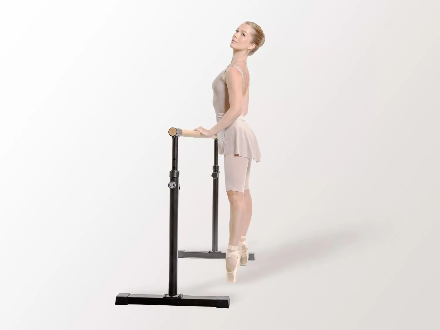 Wood Ballet Dance Bar Barre Portable Height Adjustable Portable