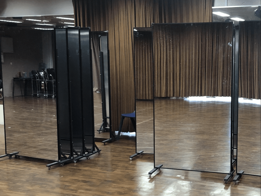 Portable Dance Mirror Dance Floor